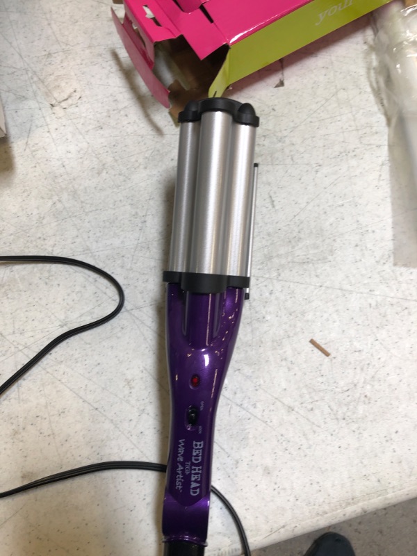 Photo 3 of Bed Head Wave Artist Deep Waver | Combat Frizz and Add Massive Shine for Beachy Waves, (Purple)
