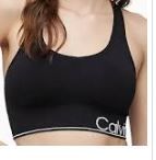 Photo 1 of Calvin Klein Performance Women's Strappy-Back Sports Bra (M)
