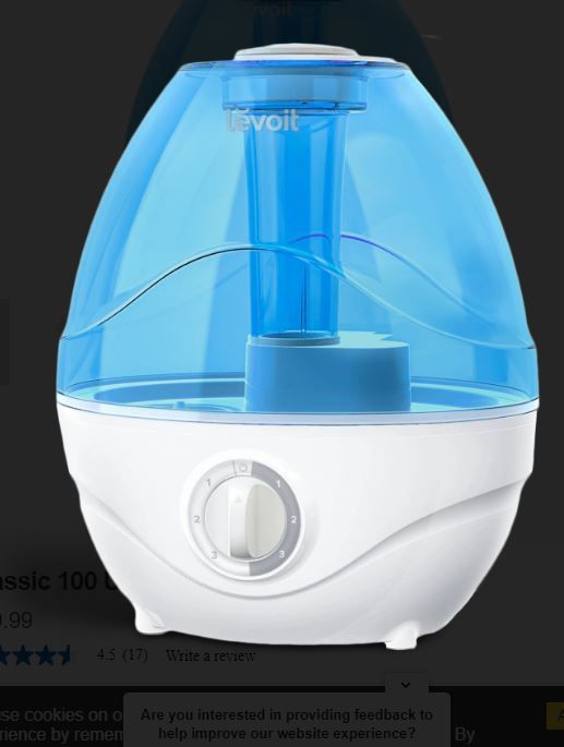 Photo 1 of Classic 100 Ultrasonic Cool Mist Humidifier
