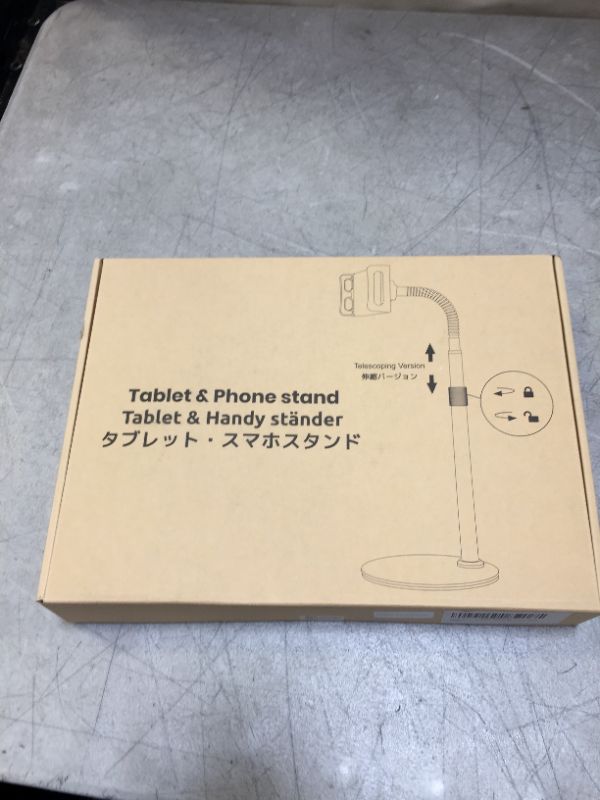 Photo 2 of Tablet and phone stand ( white ) - factory sealed 