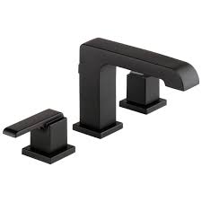 Photo 1 of DELTA WIDESPREAD BATHROOM FAUCET BLACK