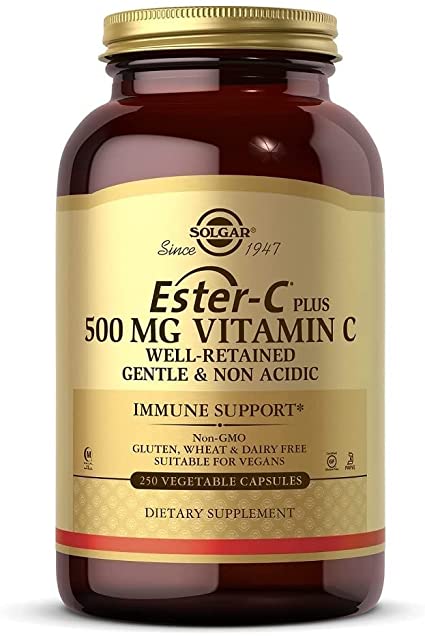 Photo 1 of  Solgar Ester-C Plus 1000 mg Vitamin C Tablets, 180 Ct exp- 03/2024