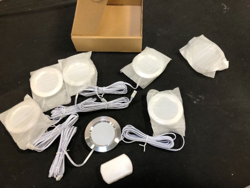 Photo 2 of Yarkove LED RV Lights 12 Volt Pack 0f 6 Cool White