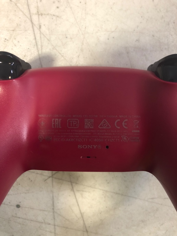 Photo 3 of PlayStation DualSense Wireless Controller – Cosmic Red
