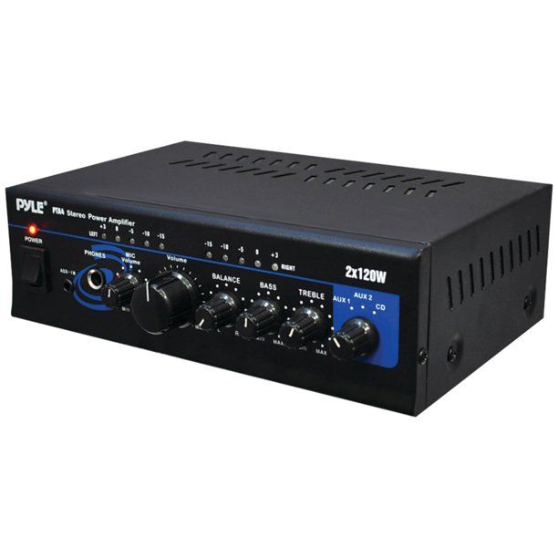 Photo 1 of  Pyle Home® Pta4 120-watt X 2 Mini Stereo Amp