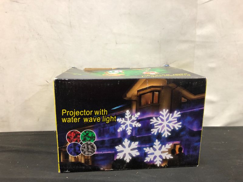 Photo 1 of Projector with Water Wave Light 