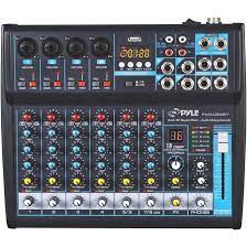 Photo 1 of PYLE 8-Channel Bluetooth Studio Mixer
