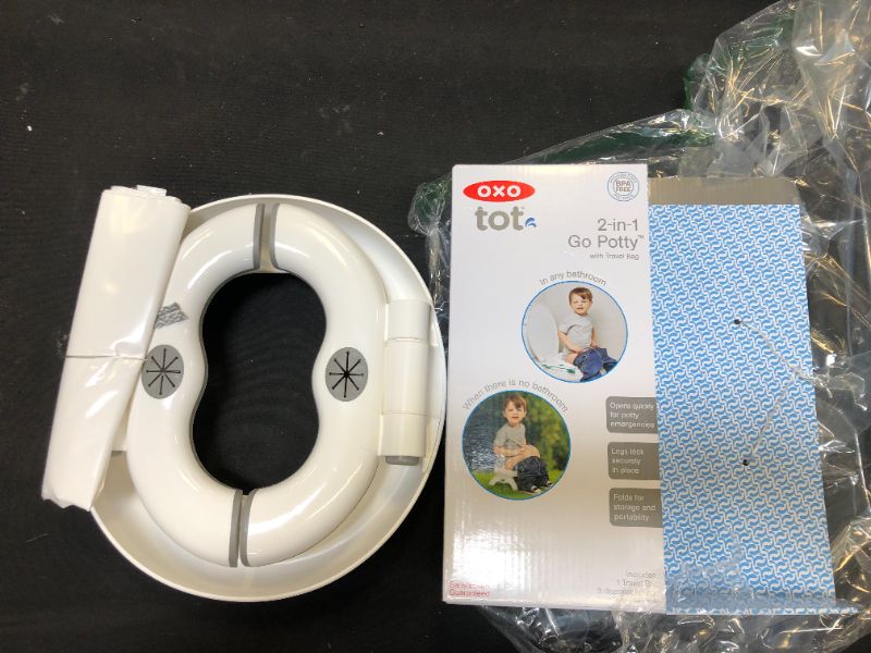 Photo 4 of OXO Tot 2-IN-1 Go Potty - Gray

