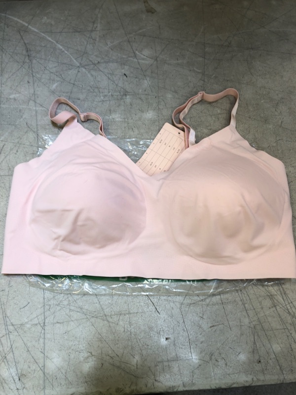 Photo 5 of --SIZE XL--True & Co Women's True Body Boost Triangle Convertible Strap Bra (Color: PEONY)