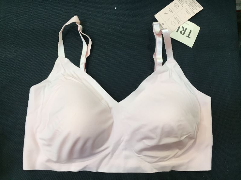 Photo 2 of --SIZE XL--True & Co Women's True Body Boost Triangle Convertible Strap Bra (Color: PEONY)