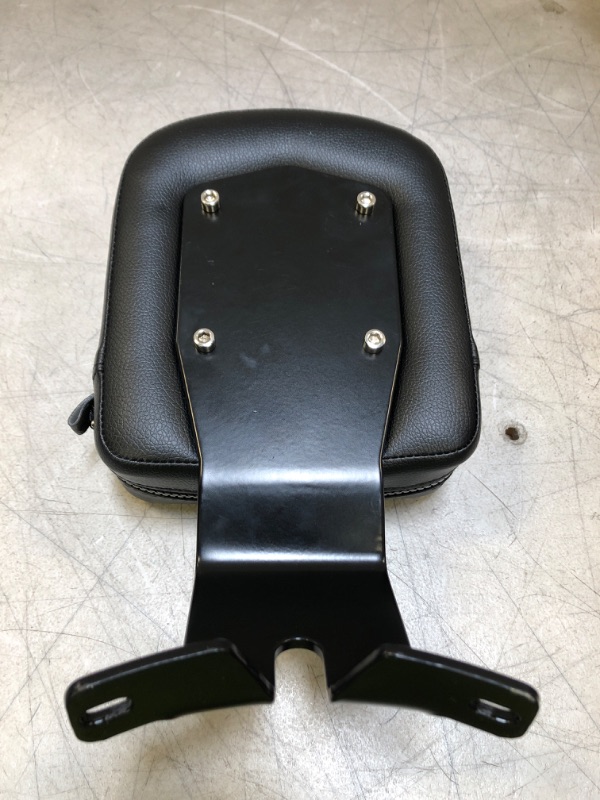 Photo 1 of Bestem CHHD-STDLX-DR-B Black Matte Finish Driver Backrest for Harley-Davidson Softail Deluxe (Black Matte Finish)