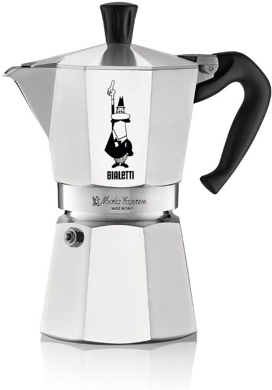 Photo 1 of Bialetti Moka Express Maker, 1 EA, silver, 6800