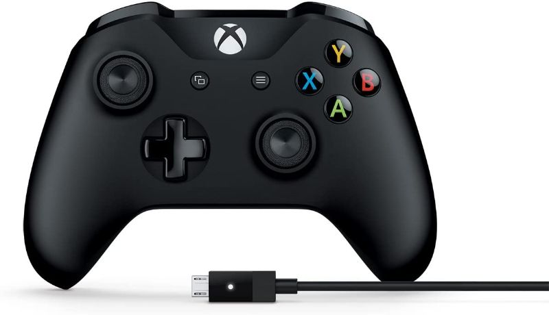 Photo 1 of Microsoft Xbox Controller, Black