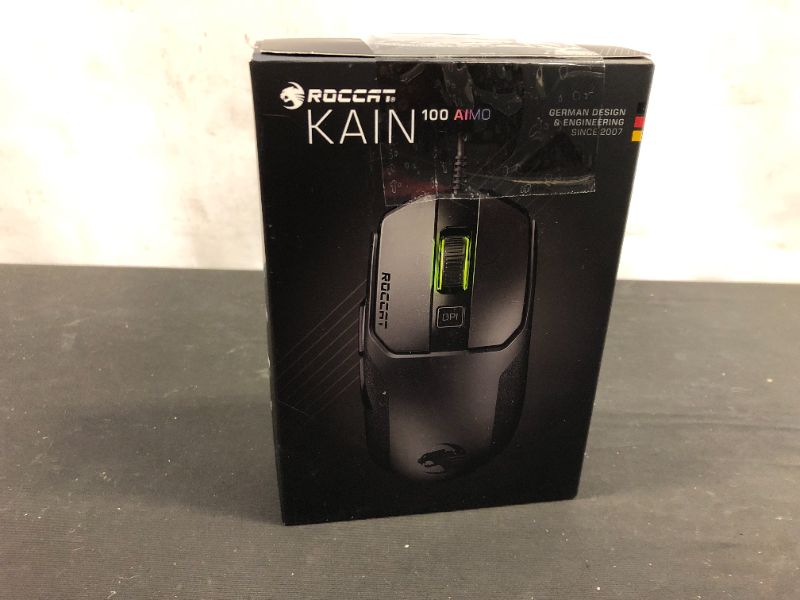 Photo 4 of ROCCAT Kain 100 Aimo RGB PC Gaming Mouse - Black
