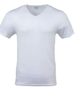 Photo 1 of Gildan Men's Cotton Stretch Crew T-Shirts 6 PACK SIZE XL