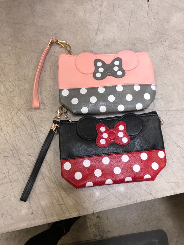 Photo 1 of 2 PACK - MINNIE MOUSE WALLET PURSE 