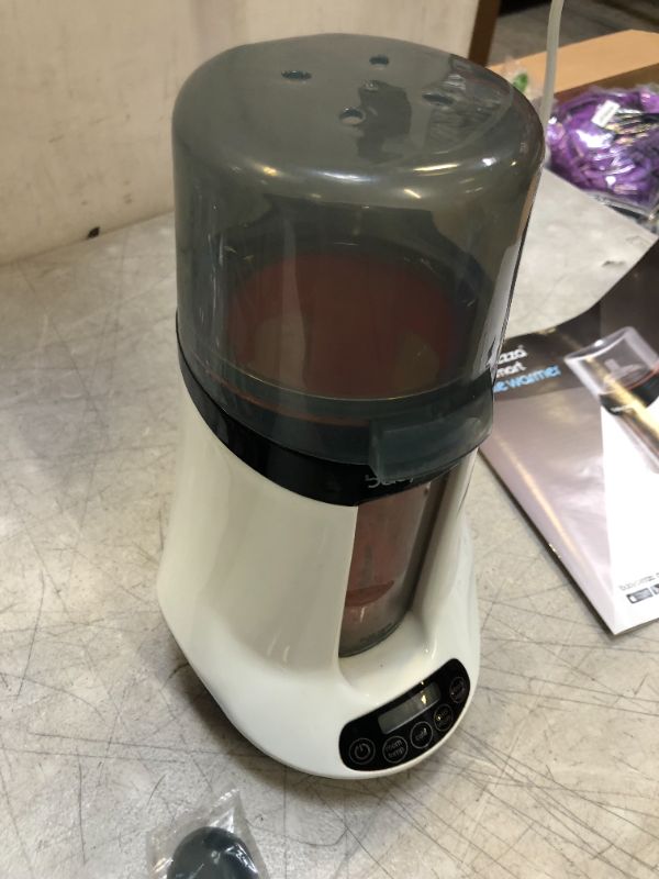 Photo 1 of TESTED - Baby Brezza Safe & Smart, Electric Baby Bottle Warmer and Baby Food Warmer – Universal Fit - Glass, Plastic, Small, Large, Newborn Feeding Bottles - Wireless Bluetooth Control - Digital Display
