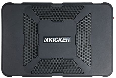 Photo 1 of KICKER 11HS8 8" 150W Hideaway Car Audio Powered Subwoofer Sub Enclosure HS8 - MISSING BASE CONTROL & WIRES 
