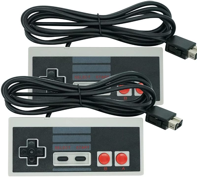 Photo 1 of NES Controller for NES Classic Edition and Nintendo Classic Mini, Retro Controller 10 FT Extra Long Cable NES Classic Controllers(2 Pack)
