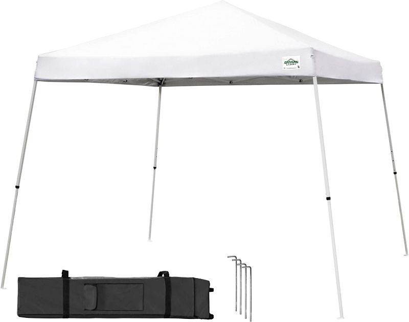 Photo 1 of Caravan Canopy 21007900010 10x10 V-Series, 12'x12' base; 9'x9' top, White