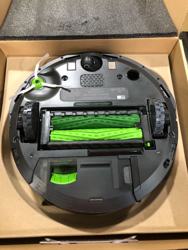 Photo 3 of iRobot Roomba i7+ (7550) Robot Vacuum with Clean Base™ Automatic Dirt Disposal Bags, 3-Pack, Compatible with all Clean Base™ models