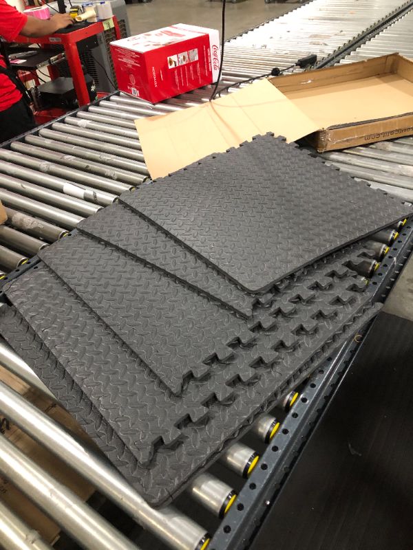 Photo 2 of 
ProsourceFit Puzzle Exercise Mat ½”, EVA Foam Interlocking Tiles Protective Flooring for Gym Equipment and Cushion for Workouts