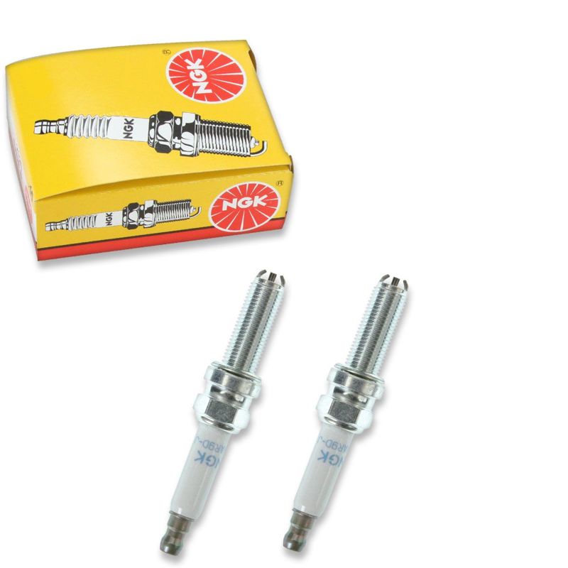 Photo 1 of 2 pcs NGK 1633 Standard Spark Plug - LMAR9D-J 1633