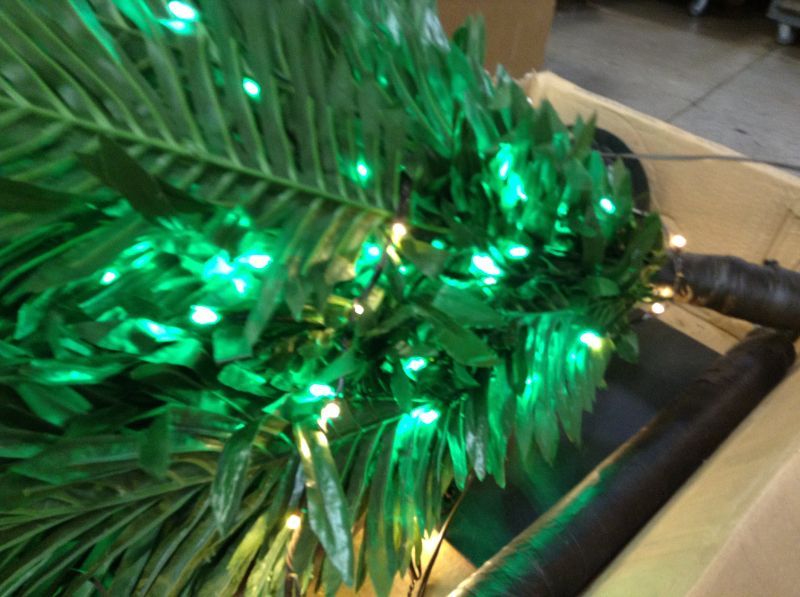 Photo 2 of  Lighted Palm Tree, Large  