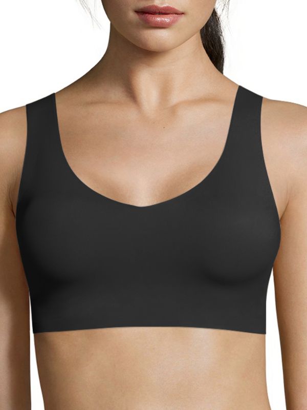 Photo 1 of Hanes Invisible Embrace® Comfort Flex Fit® Wirefree Bra Black M Women's
