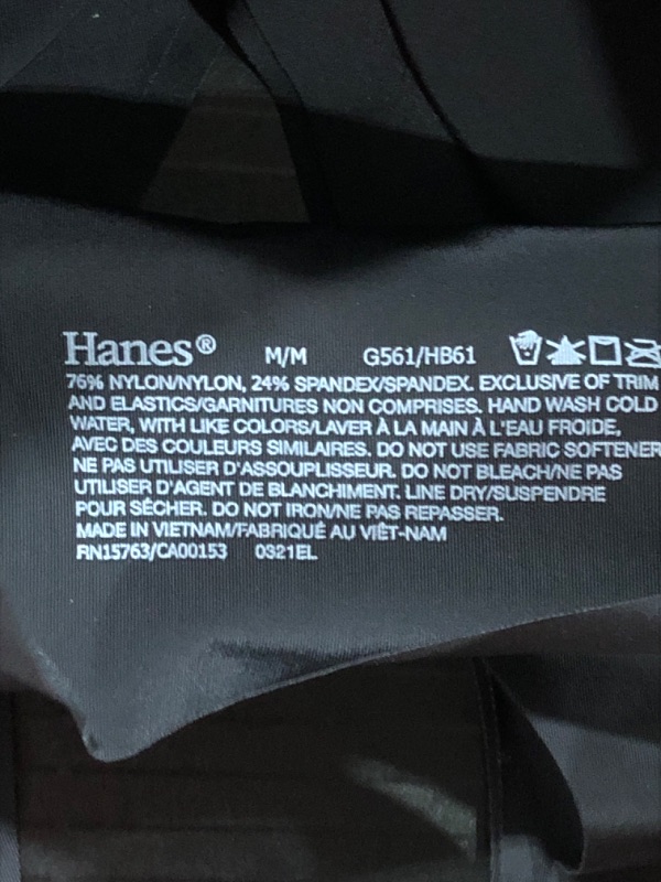Photo 1 of Hanes Invisible Embrace® Comfort Flex Fit® Wirefree Bra Black M Women's
