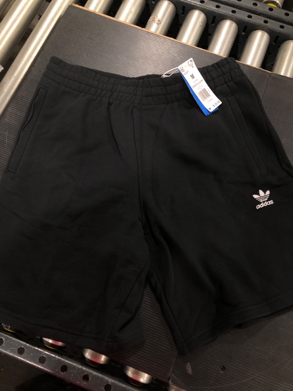 Photo 2 of Adidas Essential Shorts in Black Size Medium | Cotton | Jimmy Jazz
