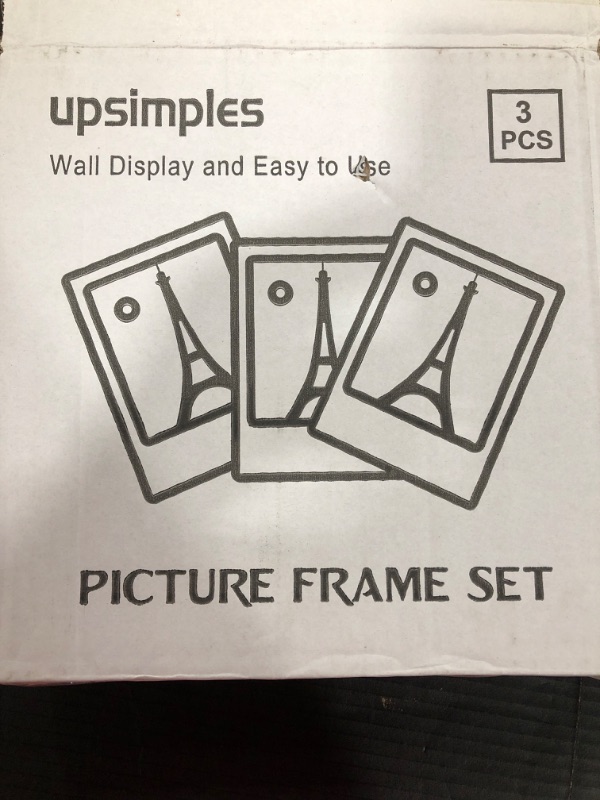 Photo 1 of 8x8 picture frames 3pcs