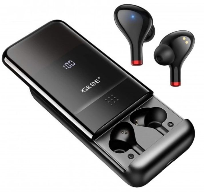 Photo 1 of GRDE GL022 True Wireless Stereo Earphones (Black)
