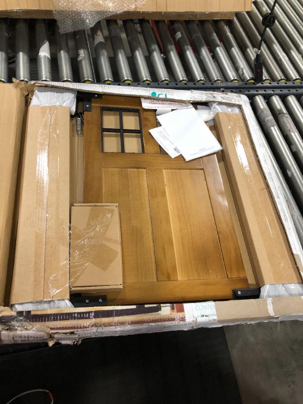 Photo 1 of Evenflo Barn Door Walk-Thru Gate (Farmhouse Collection)