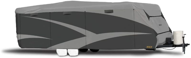 Photo 1 of ADCO 52244 Designer Series SFS Aqua Shed Travel Trailer RV Cover - 26'1" - 28'6", Gray