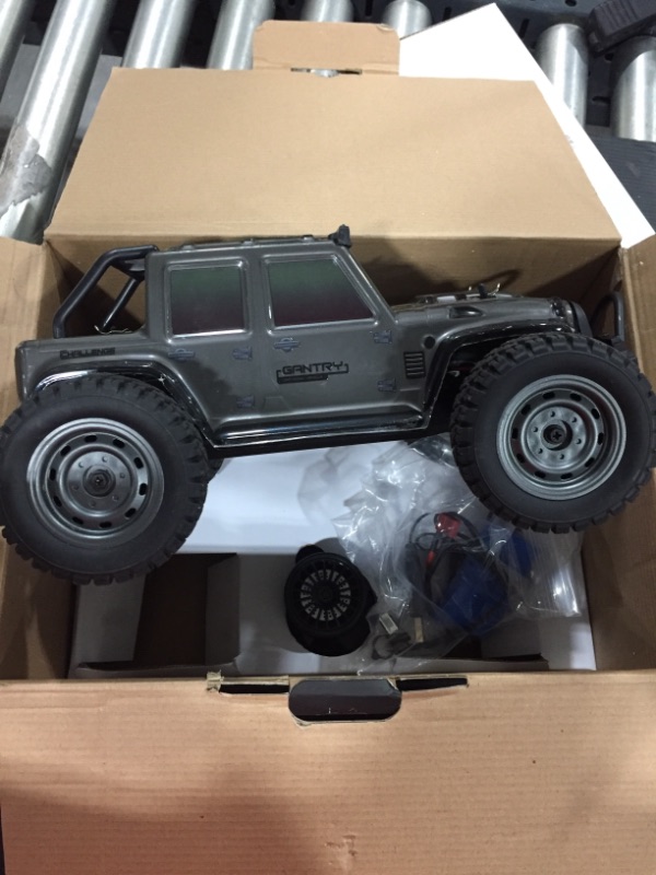 Photo 2 of 1:16 Scale Big RC Car, RC Cars 4WD Off Road Hobby Trucks 40+ KM/H High Speed Remote Control Car with Two 1500mAh Batteries, 2.4GHz All Terrain Toy Vehicle Crawler STOCK PHOTO FOR REFERENCE 
