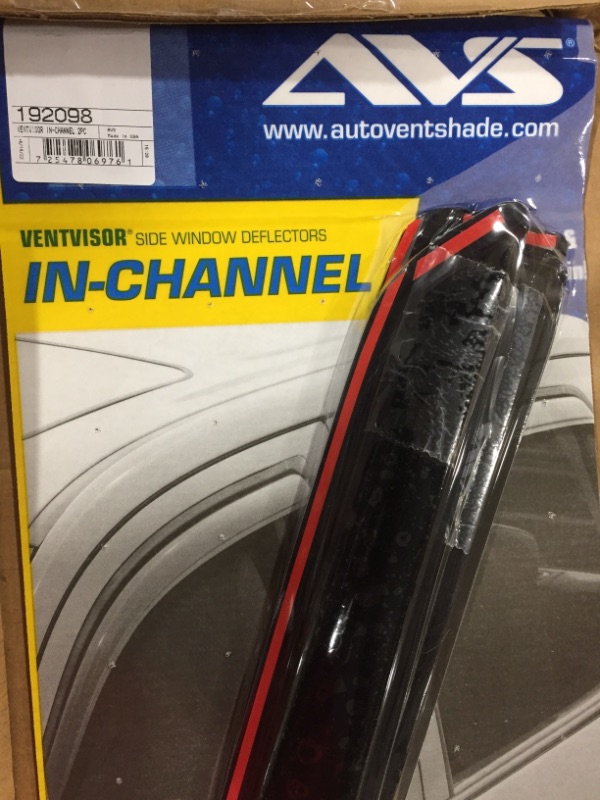 Photo 3 of AVS in-Channel Vent Visors in Smoke, Front Set (2-Piece)
