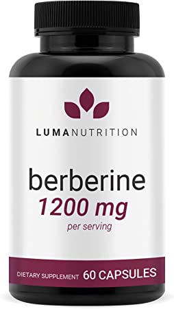 Photo 1 of Berberine Supplement - Berberine 1200mg Per Serving - Berberine HCI - Berberine Plus - 60 Berberine Capsules
