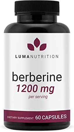 Photo 1 of Berberine Supplement - Berberine 1200mg Per Serving - Berberine HCI - Berberine Plus - 60 Berberine Capsules
