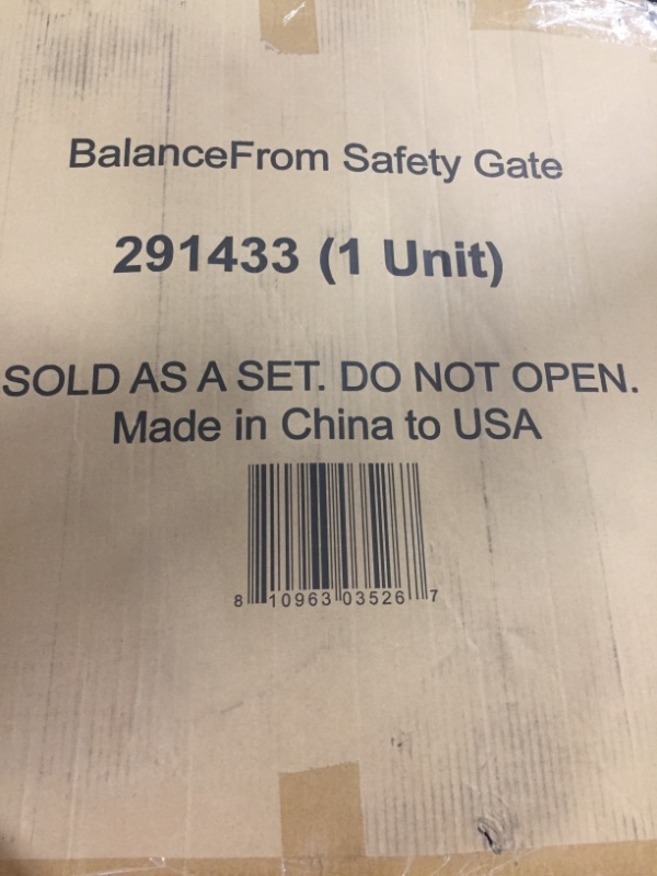 Photo 2 of BalanceFrom Easy Walk-Thru Safety Gate for Doorways and Stairways with Auto-Close/Hold-Open Features, Multiple Sizes
