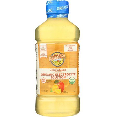 Photo 1 of (4 Pack)Earth S Best Non - GMO Electrolyte Solution Apple Orange 33.8 Oz Bottle (4 Count)