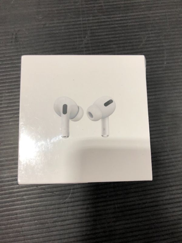 Photo 2 of Apple AirPods Pro Wireless Earbuds with MagSafe Charging Case. Active Noise Cancelling, Transparency Mode, Spatial Audio, Customizable Fit, Sweat and Water Resistant. Bluetooth Headphones for iPhone