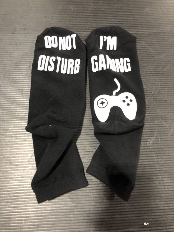 Photo 2 of Do Not Disturb I'm Gaming Socks, Gifts for Teenage Boys, Gaming Socks Novelty Birthday Gifts Ideas for Teen Boys Mens Sons


Unsure of Size