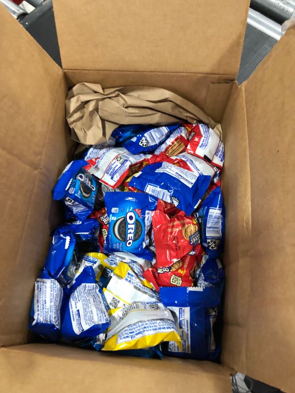 Photo 2 of 
OREO Original, OREO Golden, CHIPS AHOY! & Nutter Butter Cookie Snacks Variety Pack, School Lunch Box Snacks, 56 Snack Packs (2 Cookies Per Pack)