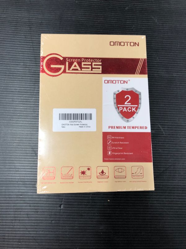 Photo 2 of OMOTON [2 Pack] Screen Protector for iPad Mini 6 (8.3 Inch), Apple Pencil Compatibility/Scratch Resistant/Tempered Glass for iPad Mini 6th Generation 2021 Released