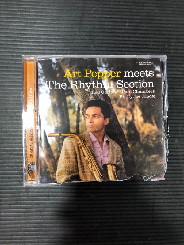 Photo 2 of Art Pepper Meets the Rhythm Section OJC Remasters
Remastered