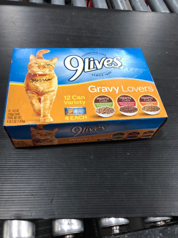 Photo 2 of 9Lives Variety Pack Favorites Wet Cat Food, 5.5 Ounce Cans

EXPIRED