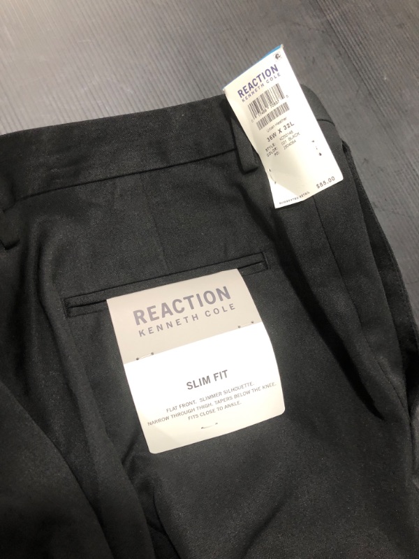 Photo 3 of Kenneth Cole Reaction Slim-Fit Urban Dress Pants, 36W x 32L