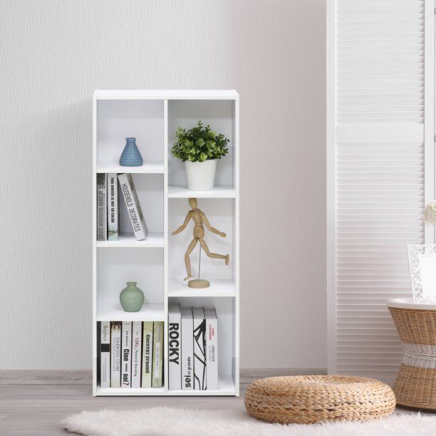 Photo 1 of 11048WH 7-Cube Reversible Open Shelf, White