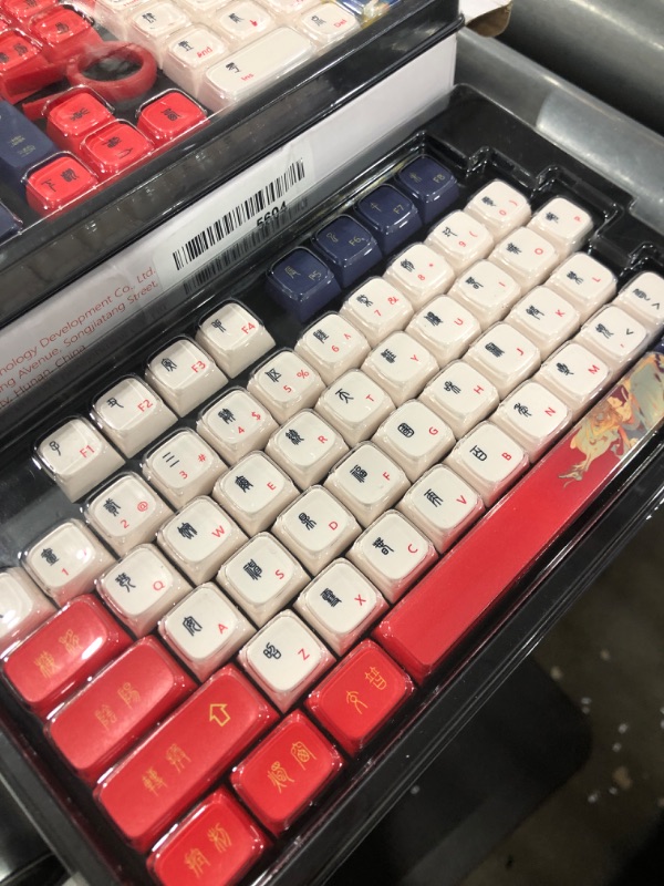 Photo 3 of Key Caps For 60 percent Mechanical Keyboard Kit Ergonomic Cherry MX Gaming Keycaps Custom Diy OEM XDA PBT Keycaps Set